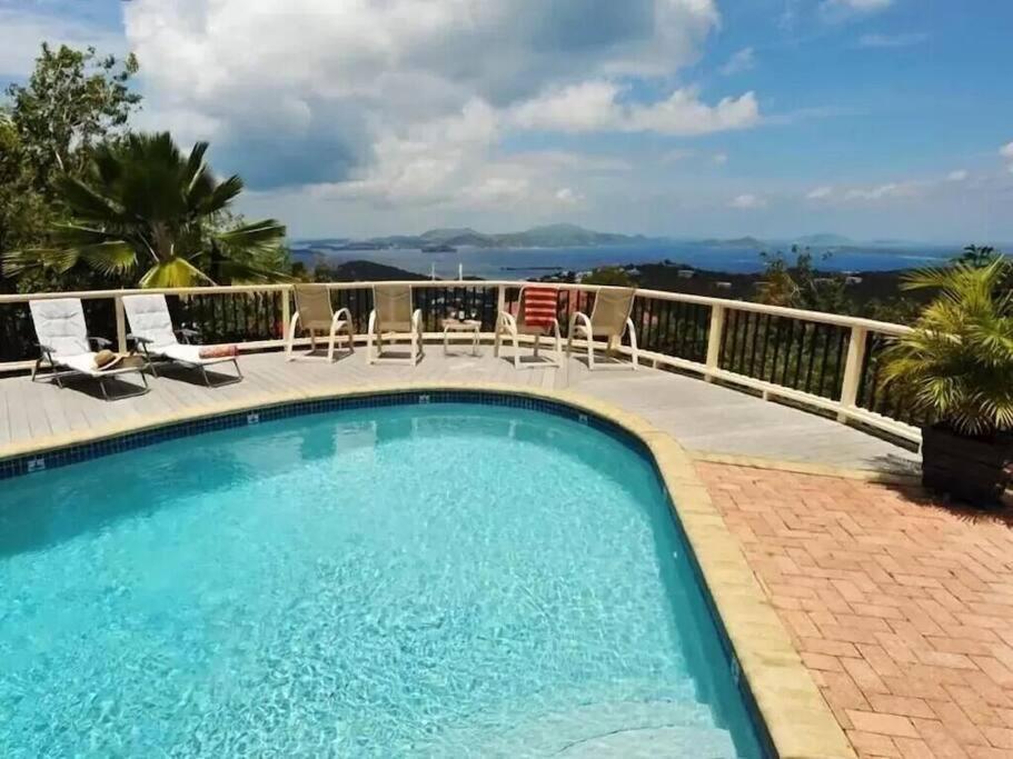 Cielo Vista Villa 3 Bdrm Sleeps 6 Heavenly View Cruz Bay Exteriér fotografie